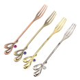 thumbnail image 4 of 4Pcs Stainless Steel Spoon, Cake Fruit Salad Spoon, Coffee Stirring Forks Set Tableware Kitchen Accessory, 4 of 8