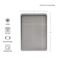 thumbnail image 2 of Bandeja para hornear KitchenAid, antiadherente, acero aluminizado, 33 x 46 cm, 2 of 8