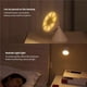 thumbnail image 3 of Luz De Noche Led Giratoria De 360 ​​Grados Inducción Del Cuerpo Humano Y Detección De Luz Carga Usb Lámpara De Noche Montaje En Pared Lámpara De Sueño Cálido Serendint HA012989-00, 3 of 6