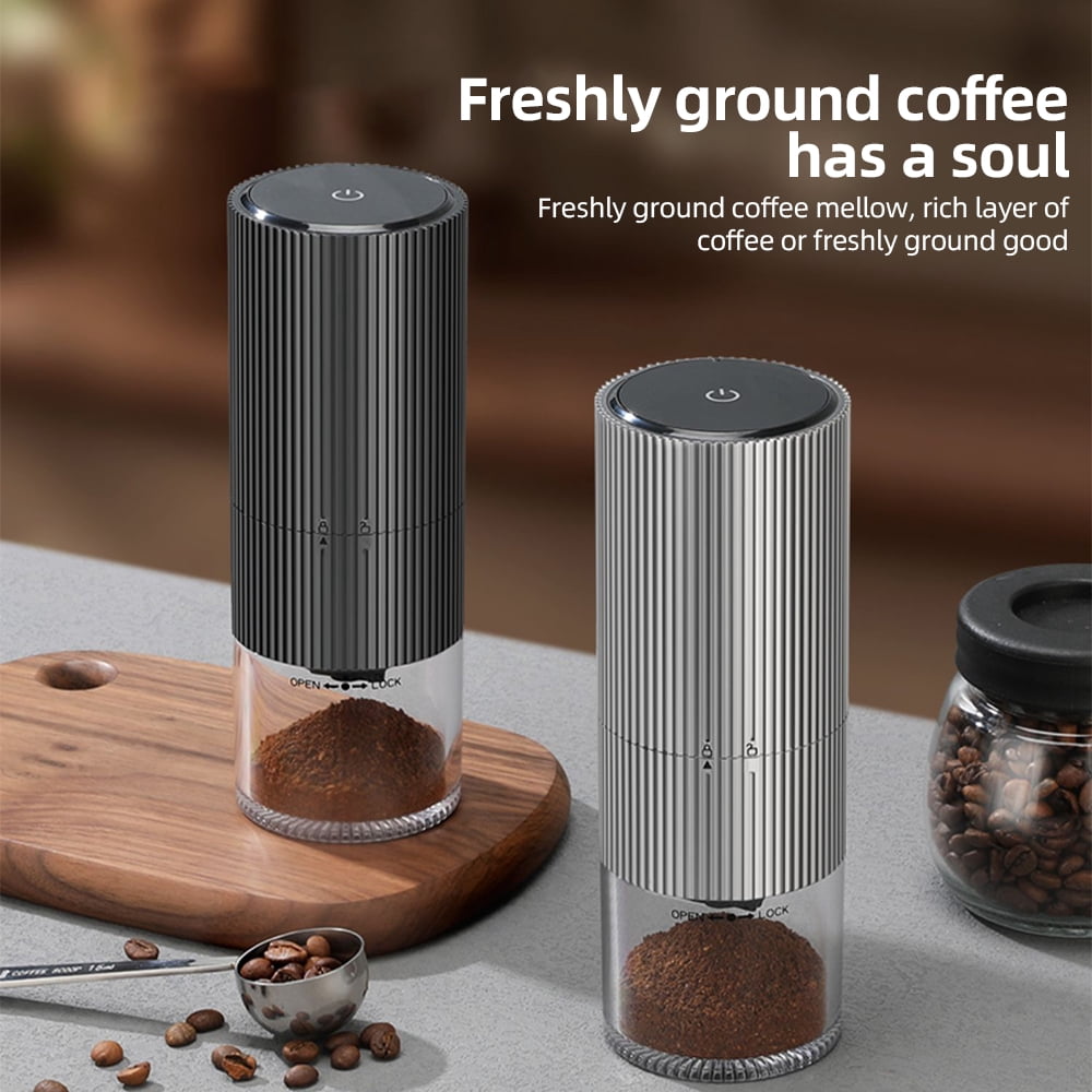 KDL-910 Moulin à Café électrique Portable Rechargeable En Acier