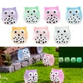 thumbnail image 3 of CPAN 10PCS Simulation Owl Animal Miniature Garden Decoration Resin Decor Ornaments, 3 of 8