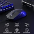 thumbnail image 2 of Ratón para juegos Redragon M730 con cable RGB 10000 DPI ligero, 2 of 8