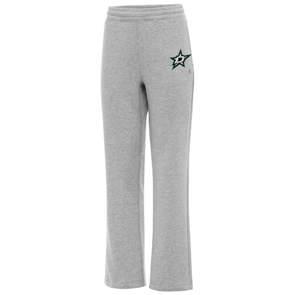 Women's Antigua Heather Gray Dallas Stars Victory Sweatpants