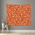 thumbnail image 2 of Balery Pizza Pattern Tapestry 60x51 Inches - Large Wall Hanging Tapestry for Bedroom, Living Room, Dorm Decor - Artistic and Aesthetic Room Decor, 2 of 9