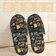 thumbnail image 2 of Fotbe Basketball Pantuflas Peludas para Mujer con Estampado, Zapatillas de Peluche, Zapatos de Invierno para Casa, Uso Interior y Exterior-Medium, 2 of 8