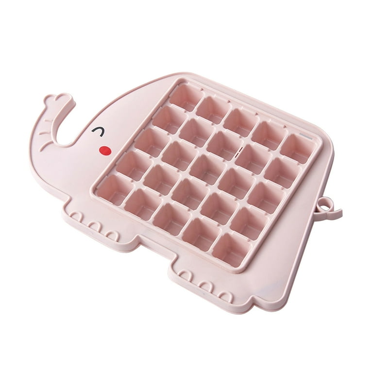 Jikolililili Elephant Ice Cube Tray Craft Ice Cube Molds Square