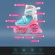 thumbnail image 5 of Zapatos de patinaje Flash Zapatos de patinaje para niños principiantes, juego de zapatos de patinaje sobre ruedas, patines para niños con rodilleras, coderas, casco, barricada, mochila, patines, 5 of 8