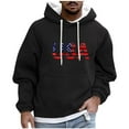 thumbnail image 3 of JUSLIO Sweatshirts for Men Hooded Graphic Hoodies Pullover Drawstring Everyday Long Sleeve Sweatshirts, 3 of 5