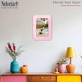 thumbnail image 4 of Mr. Cool Photography Wall Art – Pink Rounded Acrylic Wall Frame, 13.5x18.5 – Sculptural Dimensional Wall Art – Modern Decor by NOTORIART, 4 of 8