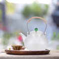 thumbnail image 3 of 1Pc Teapot Glass Steaming Teapot High Temperature Steamed Tea Boiled Teapot Boiling Water Pot Filter Teapot, 3 of 8