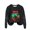 Black, variant on Wancir Women Cute Sweatshirt Christmas Sparkly Sequin Print Shirt Crewneck Long Sleeve Pullover Sweatshirts Tops