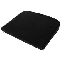 LOLIPPYY Luxury Car Seat Cushion Wedge Pad Breathable Lumbar Support for Women Black