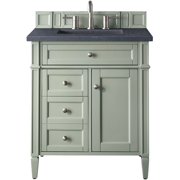 James Martin Vanities 650-V30-3Csp Brittany 30" Single Basin Hardwood Vanity Set - Green