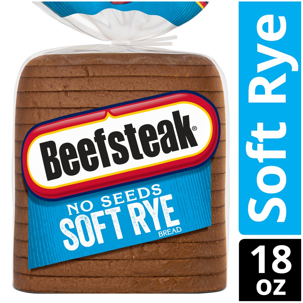 Beefsteak Soft Rye Bread, 18 oz