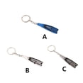 thumbnail image 3 of Sonducket Llavero con aletas, ligero, portátil, con tema de buceo, llavero fácil de combinar, soporte liso, accesorio para llaves, billetera Accesorios de disfraces Gris, 3 of 6