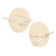 thumbnail image 4 of 1 Pair Underarm Sweat Pads Absorbent Breathable Adhesive Reusable Armpit Underarm Shields for Outdoor Travel Light Skin Color Mesh, 4 of 5