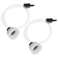 thumbnail image 3 of 2pcs Food Sealing Saving Adapter Vacuum Sealer Hose Replacement Kitchen Vacuum Attachment, 3 of 4