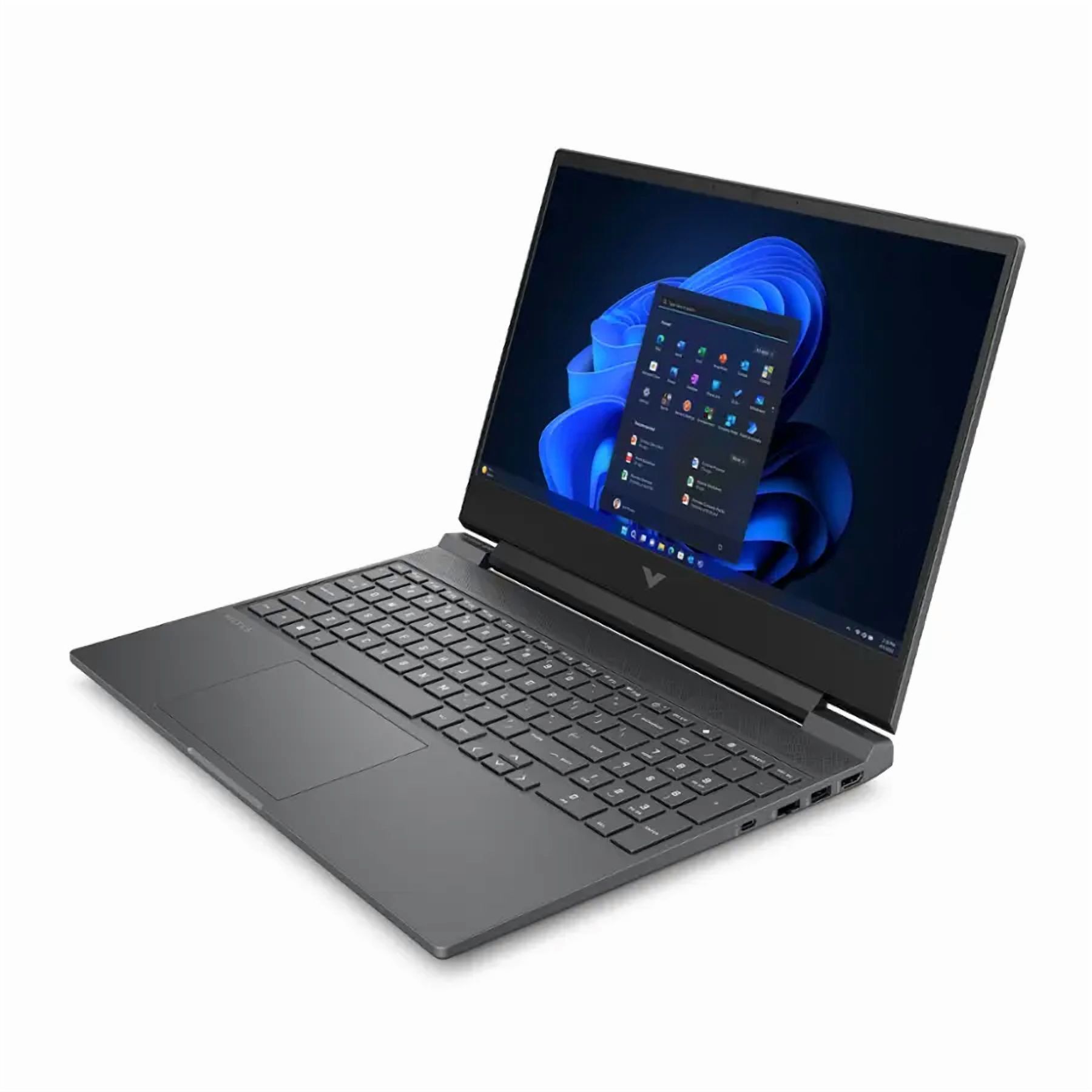 HP - Victus 15.6" Full HD Gaming Laptop - AMD Ryzen 5-7535HS - 16GB DDR5 Memory - AMD Radeon RX 6550M - 512GB SSD - Mica Silver