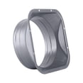 thumbnail image 4 of Conector de Conducto de Ventilación de Aire, Accesorios de Brida, Tubo de Ventilación Recto de Metal, Reemplazo Del Adaptador de Ventilación de Secado Grande, 4 of 8