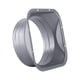 thumbnail image 4 of Conector de conducto de ventilación de aire, brida de Metal, adaptador de ventilación de secador, reemplazo duradero Grande Cola Brida del conector del conducto, 4 of 8