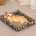 thumbnail image 2 of JoyMoreToys Cooling Mat for Pets, Durable Pet Beds for Indoor Pet, 15.8x19.7 Inch Square Bed with Sides for Crate with Non-Slip Bottom, for Small Medium Pets, 2 of 6
