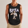 thumbnail image 2 of Rhea Ripley Mens Hawaiian Sleeveless Shirts Graphic Cool Tees Shirts Summer Tank Tops for Men Cotton T-Shirt, 2 of 5