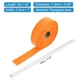 thumbnail image 2 of Uxcell Fiberglass Exhaust Wrap Tape Tape 1"x16.4' Orange Header Heat Wrap, 2 of 6