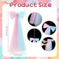 thumbnail image 3 of Large Pink Bow Decor,28.7×13.4 inch Pink Bow Birthday Decorations Satin Bowknot Party Graduation Decorations Room Wall Decor for Party Wedding Birthday Shower Bachelorette Bridal Supplies, 3 of 4