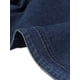 thumbnail image 5 of Chaqueta de mezclilla corta de manga corta con solapa para mujer INSPIRE CHIC XL Azul Oscuro, 5 of 6