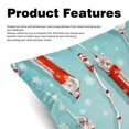 thumbnail image 2 of Christmas Pillow Covers Inserts, Decorative Pillows, Throw Pillows with Unique Patterns for Home Décor - Set of 2 in 16x16, 18x18, or 20x20 inches, 2 of 6