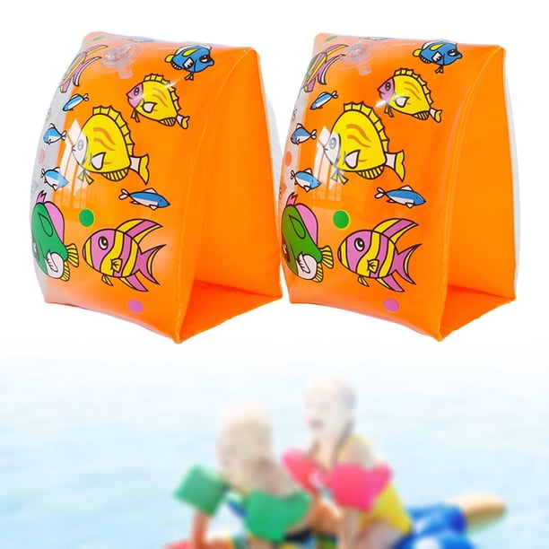 Brassards Piscine Enfants Bébé Avec Pompe – Aides Natation Gonflables 3 Airbags Sécurité, Apprentissage Nage 1-14 Ans, Tailles S/L