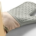 thumbnail image 4 of JVMU Home Oven Mitts Double Sided Silicone Gloves Heat Resistant Non-Slip Suitable for Cooking Baking, 1PC, 4 of 7