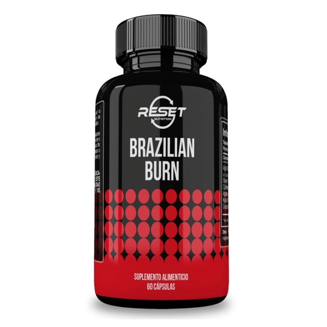 Reset Nutrition Brazilian Burn Energía y Apoyo Metabólico 60 Cápsulas Reset Nutrition Brazilian Burn