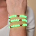 thumbnail image 4 of Light Of Nirvana Gemstone x Lumos Rudraksha Bracelet Mala, 4 of 14
