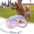 thumbnail image 3 of CBFFDC Laisse d'Entraînement pour Animaux Laisse Rétractable pour Chien Libération Rapide Poignée Antidérapante avec Verrou/bouton de Libération Laisse de Marche pour Chien, 3 of 6