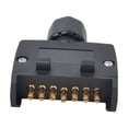 thumbnail image 4 of Soimiss Trailer Wire Connector A1429 Black for Commercial Vehicle 1Pcs, 4 of 8