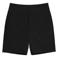 thumbnail image 6 of KyCheLot Oversized Shorts for Women Straight Leg Elastic High Waist Yoga Shorts Casual Workout Shorts with Pockets, 6 of 7