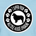 thumbnail image 3 of CafePress - Australian Shepherd Dog Women's Light T Shirt - Women's Classic T-Shirt, 3 of 5
