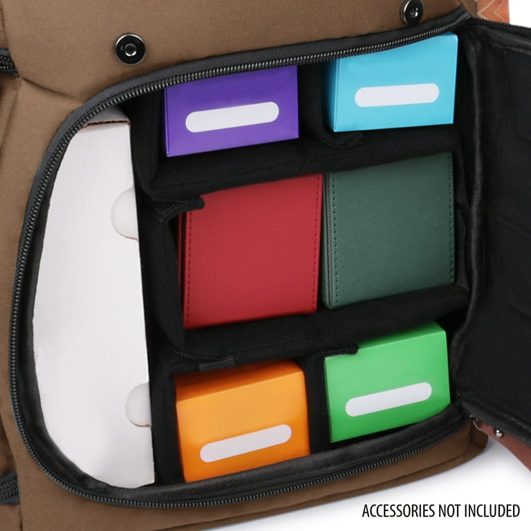 ENHANCE Trading Card Organizer Backpack - Full-Size Storage Box