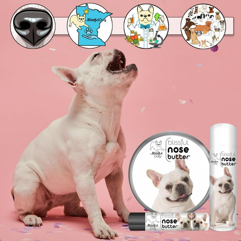 The Blissful Dog Cream French Bulldog Nose Butter Versatile Dog Nose Balm for Dry Nose Handcrafted Nose Moisturizer Easy to Apply Dog Essentials Unscented 2 oz. Walmart