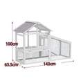thumbnail image 2 of Spacious Outdoor Pet Rabbit Cage - Create a Dream Home Rabbit Villa with an Inviting Rabbit Nest for Your Furry Friends, 2 of 3