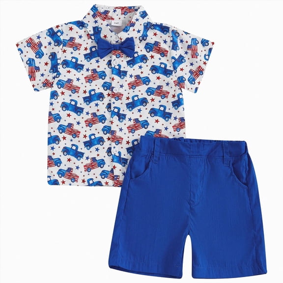 KPOPLK Toddler Baby Boy Shorts Set Summer Clothes Cotton Linen Short Sleeve Button-up Shirt Top and Shorts Spring Outfit(6-12 Months,White)
