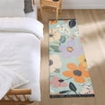 thumbnail image 3 of Yayeee Runner Rug for Bedroom 2'x6' Machine Washable Hallway Non Slip Mat, Floral Pattern, 3 of 8
