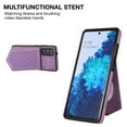 thumbnail image 2 of Case for Samsung Galaxy S20 FE 6.5" 5G 2020, Allytech Detachable Crossbody Strap Flip PU Leather Magnetic Button RFID Blocking Purse Wallet Stand Case for Samsung S20 FE 5G, Purple, 2 of 8