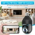 thumbnail image 3 of 1080P 5G WiFi Camera, Light Bulb Camera, Smart Motion Detection Alarm,Remote Viewing, Night Vision 360 Degrees Outside Surveillance Cameras, 3 of 13