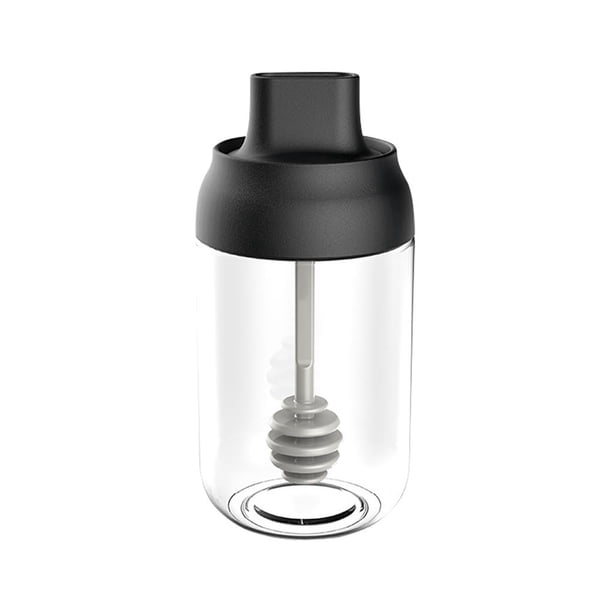 Toystoory Frasco de condimento de vidrio Botella de condimento Frasco sellado Tanque de almacenamiento Desgaste a prueba de humedad Organizadores de utensilios de cocina No.2 Toystoory HA025081-02