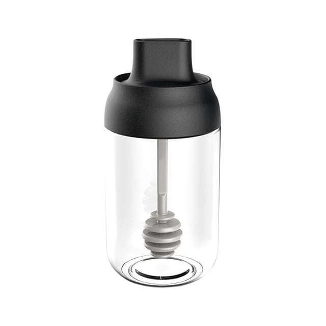 Yuarrent Frasco de condimento de vidrio Botella de condimento Frasco sellado Tanque de almacenamiento Desgaste a prueba de humedad Organizadores de utensilios de cocina No.2 Yuarrent HA025081-02