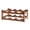 Six bottles on the s, variant on Yihuala Wine Rack 2 Tiers/3 Counter Top Cabinet Wine Bottle Holder Storage Display Shelf for Kitchen Party