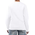 thumbnail image 2 of Women's G-III 4Her by Carl Banks  White Toronto Maple Leafs Filigree Team Graphic Fleece Pullover Sweatshirt, 2 of 3