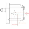 thumbnail image 2 of Fiat, Fits Ford New Holland Tractor Hydraulic Pump Part No: 5129486 TX11234 5179728 8282886 5169039 VPK1040 1101-1033, 2 of 11
